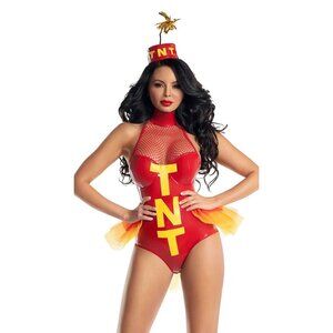NEW Dynamite Babe Costume Womens SZ Small  Halloween Party Retails $78